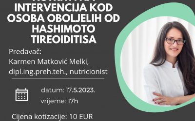 Nutritivna intervencija kod osoba oboljelih od Hashimoto tireoiditisa